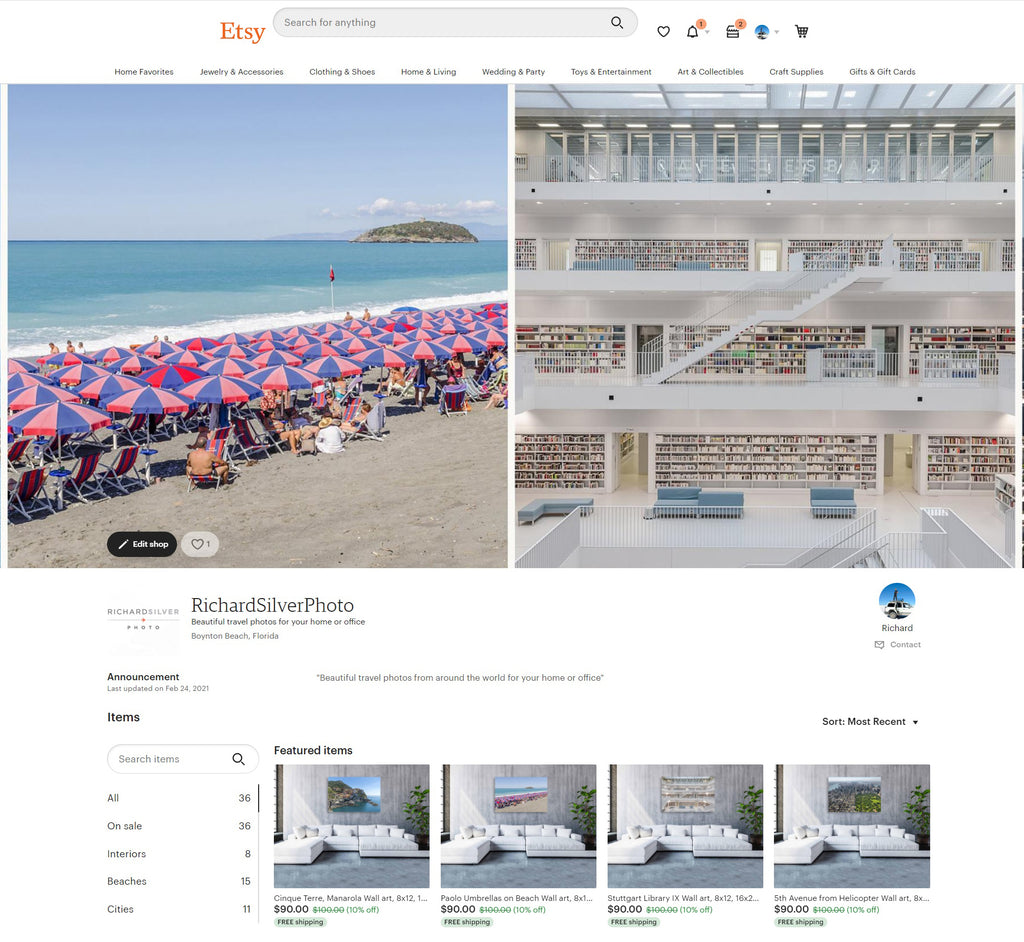 Check out my new Etsy Store...