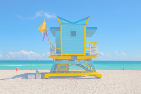 14th Street Miami Beach Lifeguard Tower