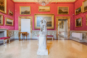 Paintings and Statue, Accademia Museum, Florence