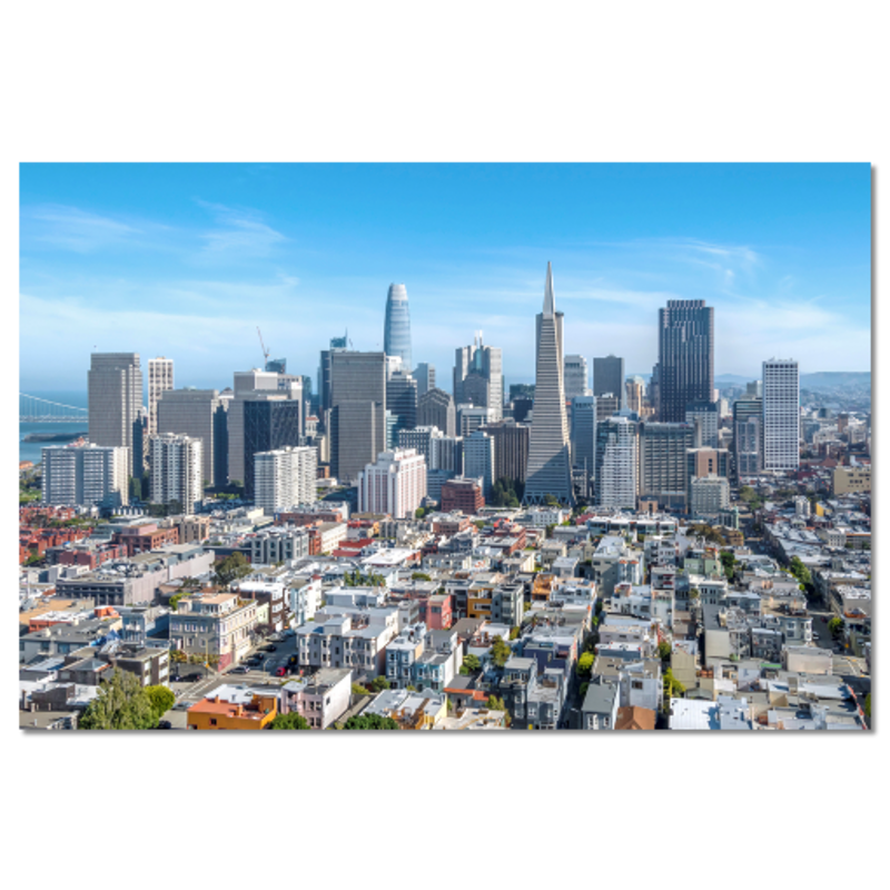 Skyline of San Francisco, California
