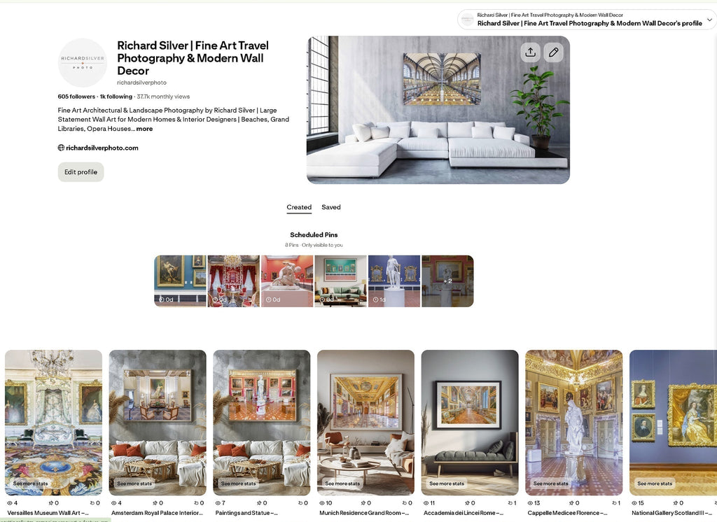 Beyond the Frame: Why I Use Pinterest to Share My Vision