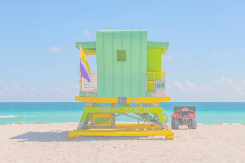 4th Street Miami Beach Lifeguard Tower