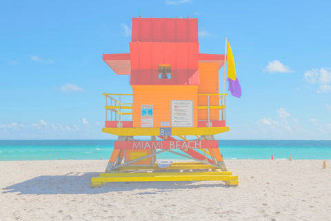 8th Street Miami Beach Lifeguard Tower