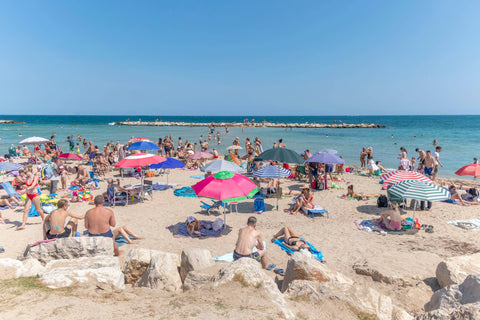 Bathing in the Italian Sun - Bari, Italy
