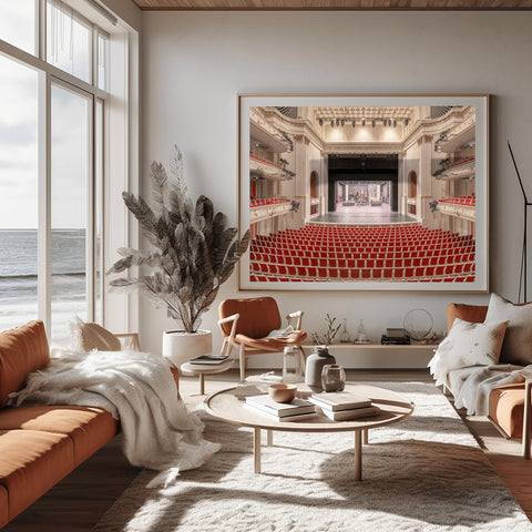 Berlin State Opera interior architectural fine art photography by Richard Silver Photo.