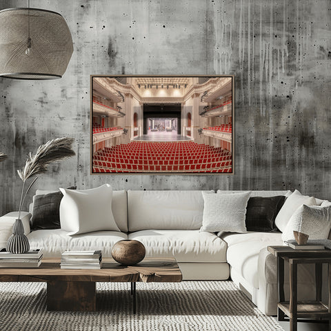 Berlin State Opera interior architectural fine art photography by Richard Silver Photo.