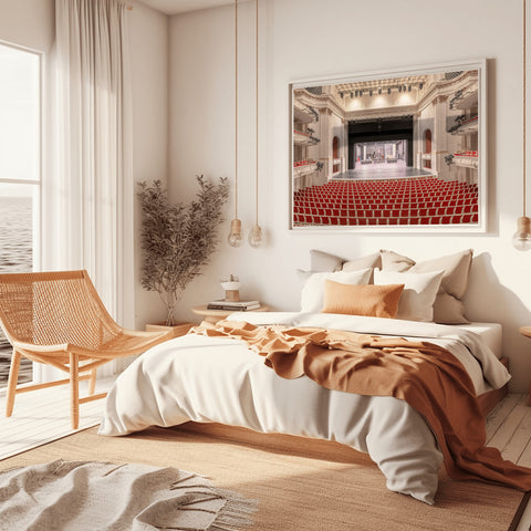 Berlin State Opera interior architectural fine art photography by Richard Silver Photo.