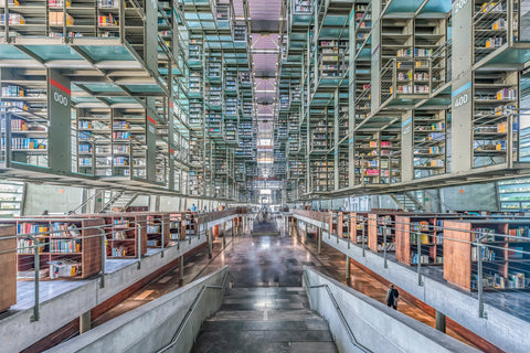 Biblioteca Vasconcelosil Library in Mexico City, Mexico
