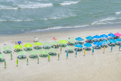Cartagena Beach Umbrellas, Colombia