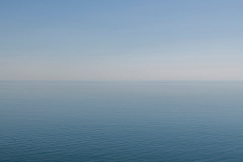 The horizon of Cinque Terre, Italy