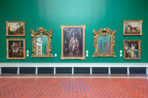 Dublin Museum, Portraits in Large Frames