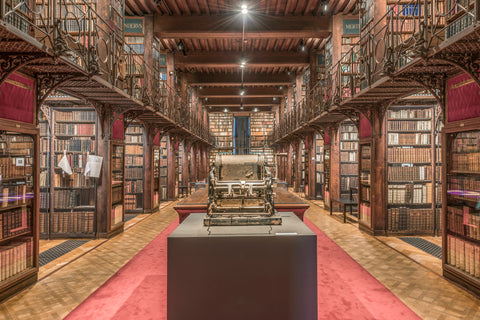 The Hendrik Conscience Heritage Library in Antwerp, Belgium
