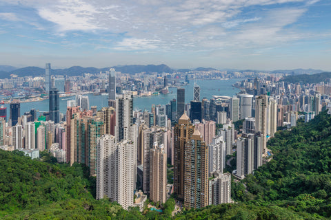 The Hong Kong Skyline from the Victoria Peak