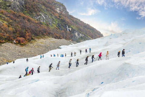 Ice trekking on Glacier Perito Moreno, Argentina