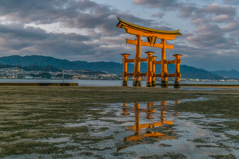 Itsukushima Shrine in Hiroshima, Japan