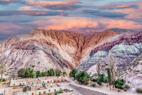 Jujuy mountain range in Argentina