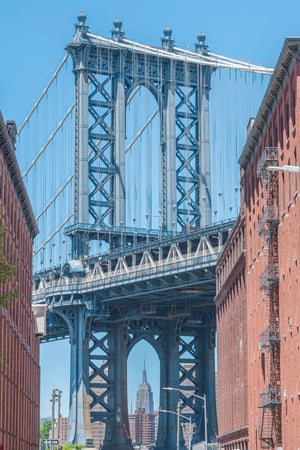 Manhattan Bridge View of Empire State Building