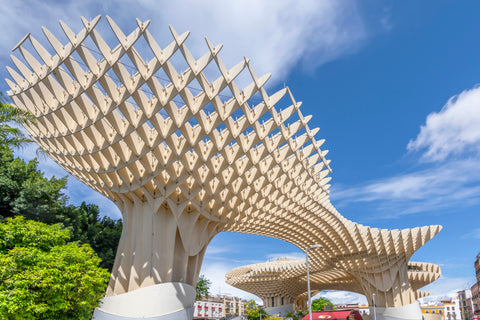 Metropol Parasol Seville, Spain. Photo framed in acrylic and unframed photo and free shipping in the USA.