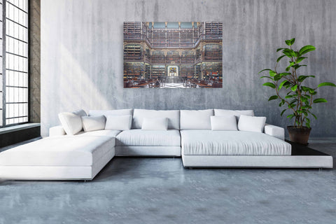 Real Gabinete Library in Rio de Janeiro, Brazil. Framed in acrylic or unframed photos for sale, free shipping in the USA