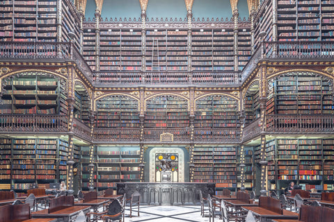 Real Gabinete Library in Rio de Janeiro, Brazil