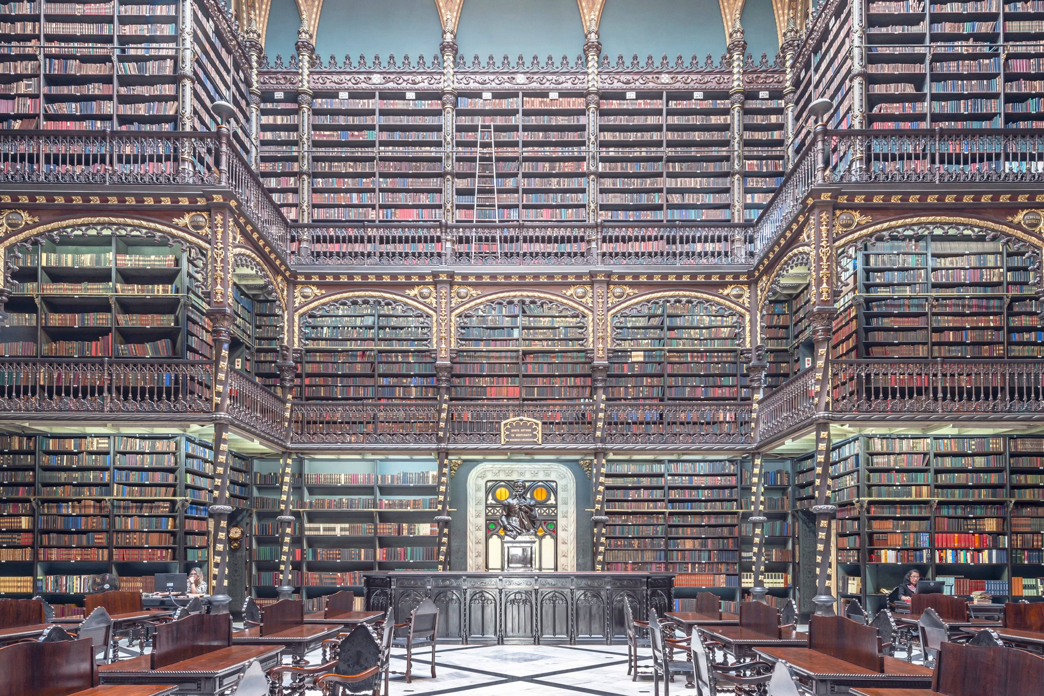 Library Iv Richard Silver Photo