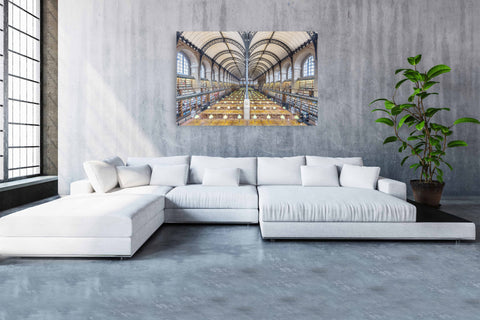 Saint Genevieve Library in Paris, France. Photograph for sale framed in acrylic or unframed, free shipping in the US.