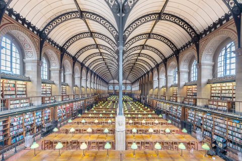 Saint Genevieve Library in Paris, France. Photo for sale framed in acrylic or unframed, free shipping in the US.