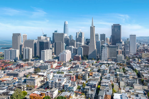 Skyline of San Francisco, California