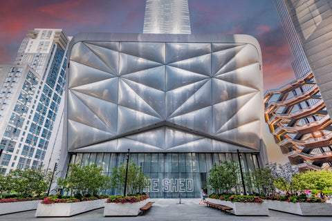 The Shed in Hudson Yards in New York City