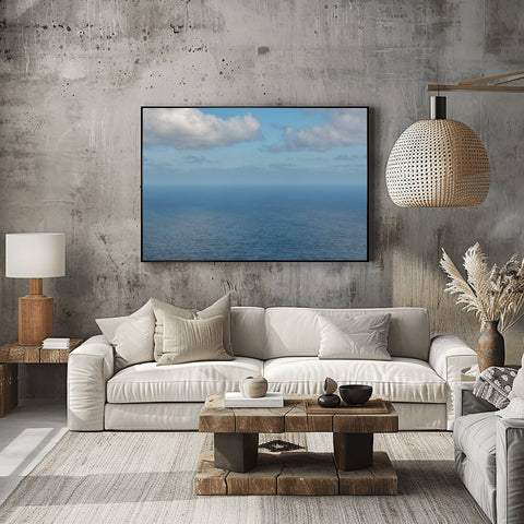Horizon The Azores, Portugal. Framed acrylic photo and unframed photo for sale with free shipping in the USA.