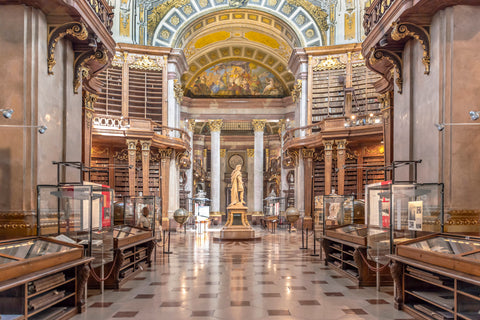 Vienna National Library in Vienna, Austria