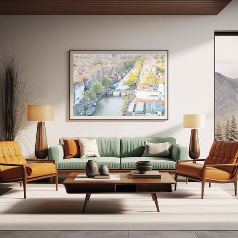 Tilt Shift Bullfighting II, Madrid, Spain. Framed acrylic photograph, unframed photo for sale and free shipping in US