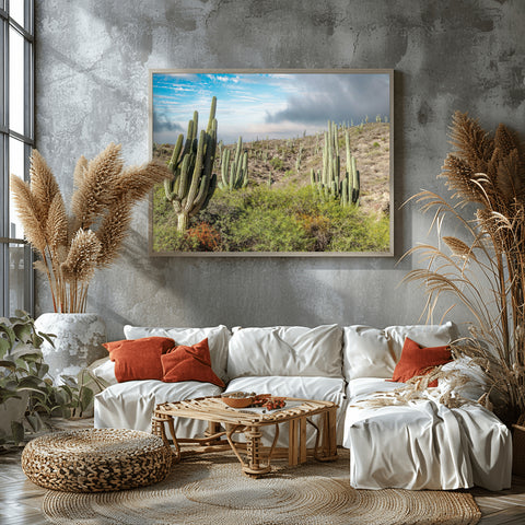 Cafayate Cactus, Salta Argentina Desert Landscape