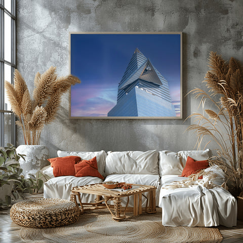 The Edge Hudson Yards, New York. Framed acrylic photo, unframed photo for sale and free shipping in the US