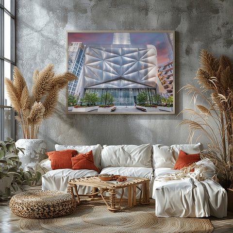 The Shed in Hudson Yards in New York City. Framed acrylic photo, unframed photo for sale with free shipping in the US