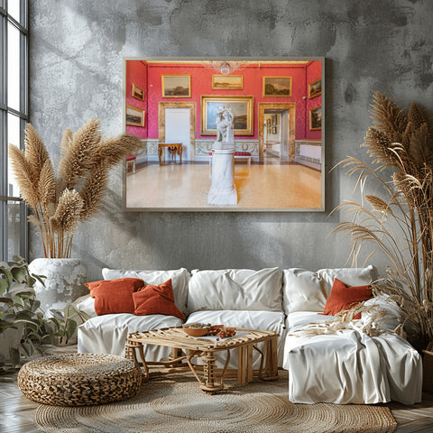 Paintings, Statue, Accademia Museum, Florence. Framed acrylic photo and unframed photo for sale, free shipping in the US