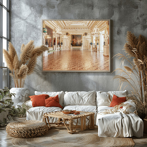 The Royal castle Warsaw, Poland. Framed acrylic photo and unframed photo for sale, free shipping in US