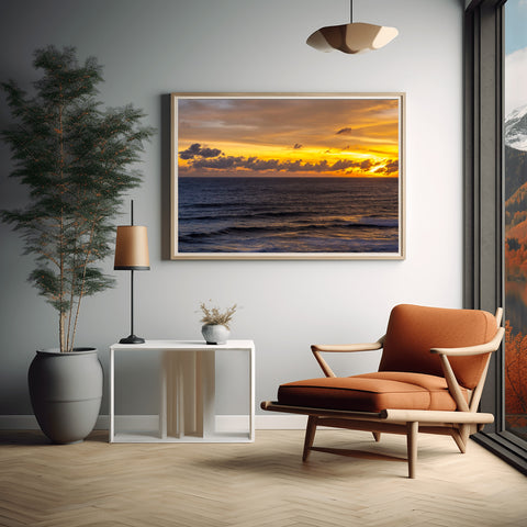 Horizon Lombok, Indonesia. Framed acrylic photo and unframed photo for sale and free shipping in the USA.