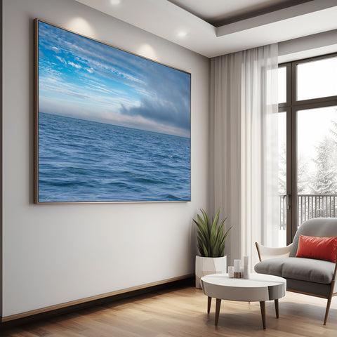 Horizon Komodo Island. Framed acrylic photo and unframed photo for sale with free shipping in the US