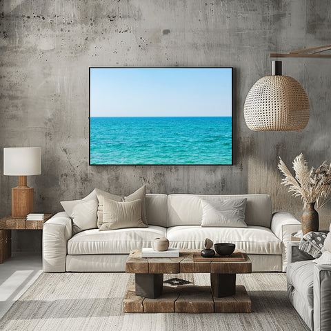 Horizon photo Jaffa, Israel. Framed acrylic photo and unframed photo for sale with free shipping in the USA