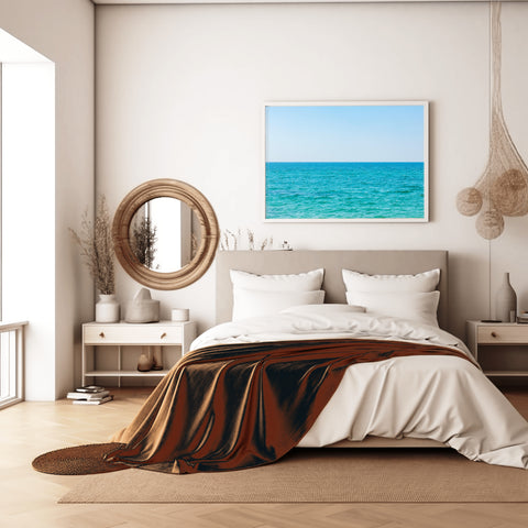 Horizon photo Jaffa, Israel. Framed acrylic photo and unframed photo for sale with free shipping in the US