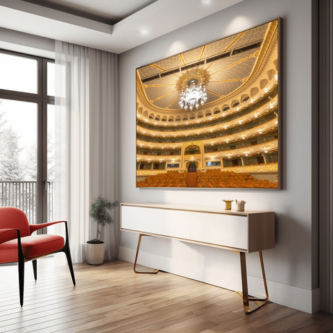 Tbilisi Opera and Ballet State Theatre, Tbilisi, Georgia. Framed or unframed photograph for sale free shipping in the USA