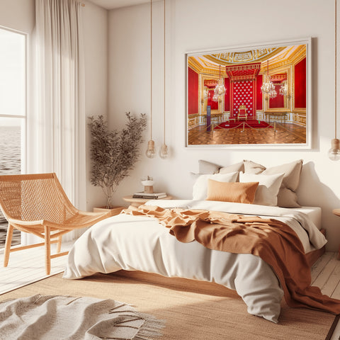 Royal Palace, Lisbon, Portugal. Framed acrylic photo and unframed photo for sale with free shipping in the USA.