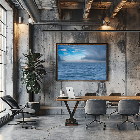 Horizon Komodo Island. Framed acrylic photo and unframed photo for sale with free shipping in the US.