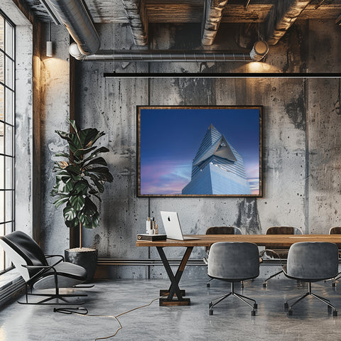 The Edge Hudson Yards, New York. Framed acrylic photo, unframed photo for sale with free shipping in the US.