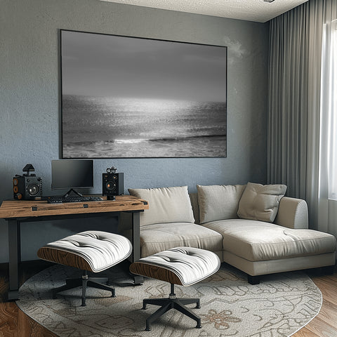 Hikkaduwa, Sri Lanka horizon. Framed acrylic photo and unframed photo for sale and free shipping in the USA.