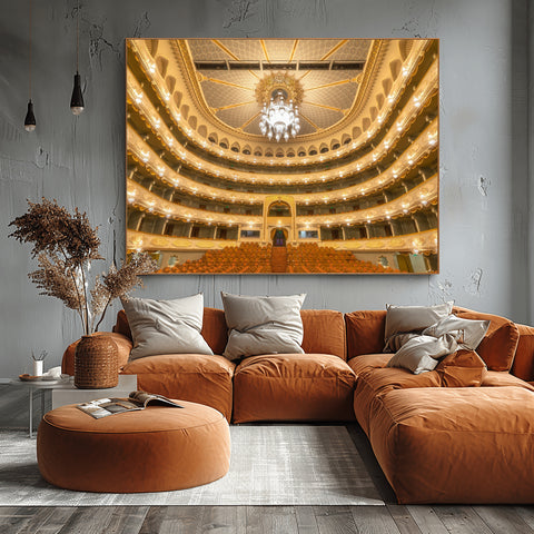 Tbilisi Opera and Ballet State Theatre, Tbilisi, Georgia. Framed or unframed photo for sale with free shipping in the USA