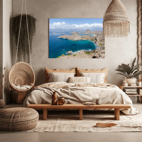 Komodo National Park, Indonesia.  Framed acrylic photo and unframed photo for sale and free shipping in the USA.