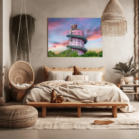 Dragon Temple Bangkok, Thailand. St. Photo framed in acrylic and unframed photo with free shipping in the USA.