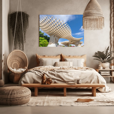 Metropol Parasol Seville, Spain. Photo framed in acrylic and unframed photo with free shipping in the USA.